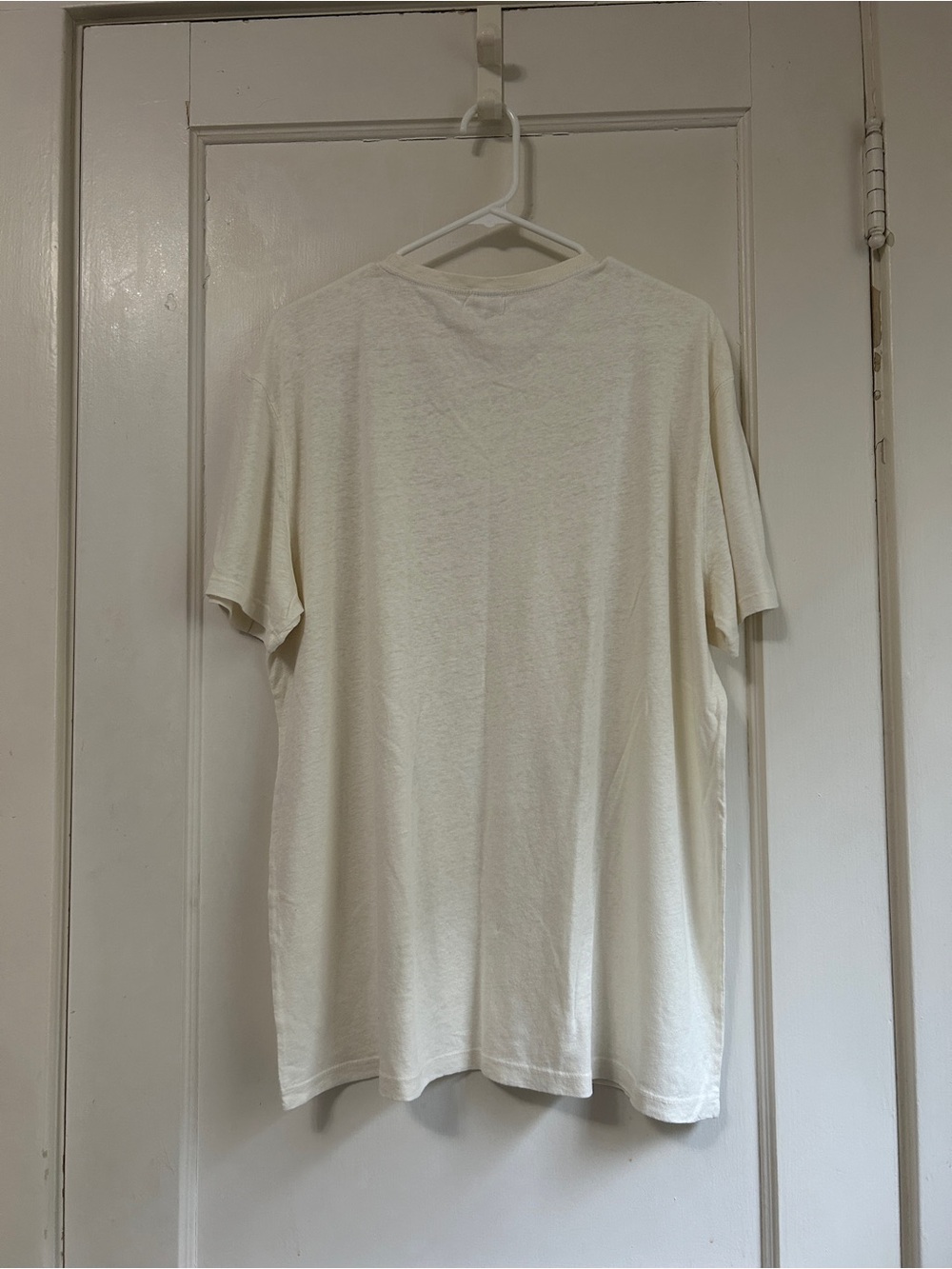 NWT!! Men’s ONNO Short Sleeve T-Shirt - Cream - Picture 2 of 3
